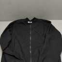 COOFANDY Bomber Jacket Mens Lightweight Suede Jackets Casual Varisty Jacket Faux Leather Jackets, Black, M