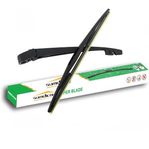 Rear Windshield Wiper Blade and Arm Replacement for Suzuki Swift 2007-2020 SX4 2007-2013 Honda HR-V X-RV 2016-2020 Nissan Leaf 2011-2019 Back Window Windscreen Wiper