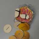 12 Pack Diwali Decoration 4 x 4 Inch Jharokha Lotus Design Wooden Candle Holder Tea Light Diya Holder Traditional Lotus Box Decor for Deepavali Decoration Festive Wall Decor DIY Craft