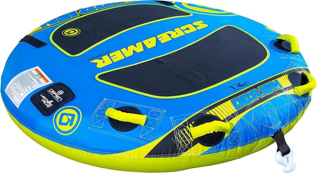 O'Brien Screamer 1 Person Towable Tube, Blue