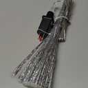 Alpine Corporation 16" Tall Holiday Snowflake Hanging Ornament with 96 Multicolor LED Lights, Festive Indoor/Outdoor Holiday Christmas Decoration, Multi-Color