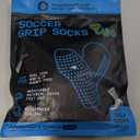 Lux Dual Grip Soccer Socks for Men & Women with GripArray - Engineered Performance & Comfort - Anti-Slip Design - Grip Socks