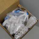 EVOIONOS Frozen Princess Tent for Girls, Play Tent with Large Snowflake Lights for Kids, Castle Playhouse for Children Indoor Outdoor Games, 55 x 53 inches, Blue