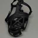 BARKLESS Dog Muzzle, Basket Muzzle for Biting, Chewing and Scavenging, Humane Cage Mouth Cover, Perfect for Grooming and Training Medium Aggressive Reactive Dogs (M, Black)