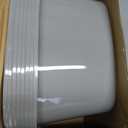 Honeydak 8 Pack Wash Basins Plastic Wash Tub Gray 7 Quart Graduated Buckets Rectangular Plastic Hospital Bedside Soaking Tub Washing Basin for Cleaning Foot Bath Washing Dishes Face Cleansing