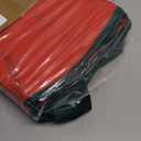 Criusia Wreath Storage Container, 2 Pack Christmas Wreath Storage Bag with Sturdy Handle, Two-Way Zipper,Durable Wreath Storage Organizer Box for Holiday Decoration (Red, 24"x8")