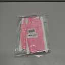 2Pack Pastel Pink Metallic Tinsel Foil Fringe Curtains, Pink Backdrop, Door Streamers Photo Booth Backdrop for Birthday Party, Tinsel Curtain Backdrop for Shower Bachelorette Xmas Party Decorations