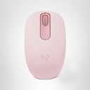 Logitech M196 Bluetooth Wireless Mouse, Compact and Portable Mouse for Laptops, Tablets and More, 12-Month Battery, Smooth Tracking, Compatible with PC and Mac, Windows and macOS - Rose