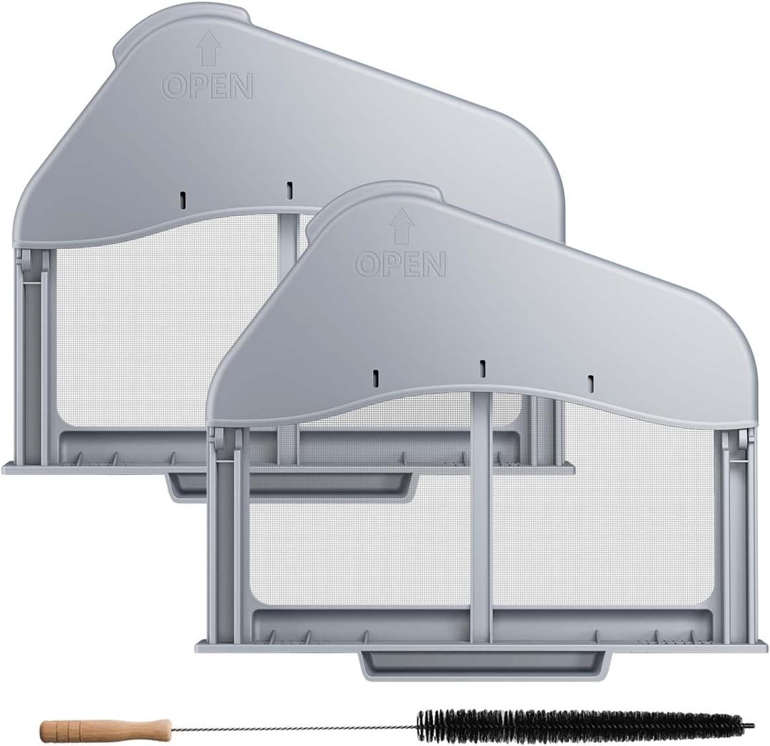 2 Pack DC97-16742A Dryer Lint Trap Replacement Compatible with Samsung DV45H7000EW/A2 DVE50R5200W/A3 DV40J3000GW/A2 Dryer Lint Filter,Replaces 3319952,AP5306681,PS4221839,EAP4221839.