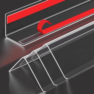 4 PCS Wall Corner Protectors,42cm(16.5in) Length Self-Adhesive Plastic Baby Corner Protectors, Corner Guards & Edge Protectors for Baby, Wall,Furniture, Door,Tables,Windows (4cmx42cm/1.57inx16.5in)