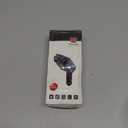 3 in 1 Retractable Car Charger Adapter & FM Transmitter Bluetooth Mp3 Player- Max 65W + 18W with 2 PD Fast Charging,2 Retractable Cables & USB-A Music Playback for iPhone,iPad,Samsung,Pixel