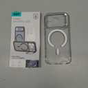 ESR for iPhone 17 Pro Case with Stash Stand, Camera Control Cover Compatible with MagSafe, Military-Grade Drop Protection Magnetic Phone Case for iPhone 17 Pro, Scratch-Resistant Back Cover, Clear