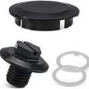 CLX200EGA Cover Retaining Screw with Slip Washers and Center Cap Replacement for Hayward Pool Chlorine Chemical Feeder CL200 CL220