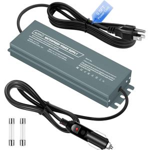 Waterproof 12V Power Supply Adapter for GMG Green Mountain Grill Jim Bowie, Daniel Boone, Davy Crockett Prime/Prime Plus Grill, P-1001 P-1266 13FT Power Cord Replacement Part for Ledge Peak Trek