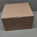 UNIQOOO White Acrylic Card Box w/Slot, Thick DIY Wedding Box Blank No Print, Large 10x10x5.5 in, for Reception Decoration Fundraiser Money Box Election Ballot Graduation Keepsake Party Favor