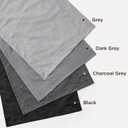 Bedsure Oversized Queen Comforter Set - Dark Grey Soft Bedding for All Seasons, Cationic Dyed Bed Set, 3 Pieces, 1 Oversized Queen Size Comforter (98"x98") and 2 Pillow Shams (20"x26"+2")