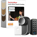 Smart Lock Ultra with Keypad with Remote,Fingerprint Door Lock, App Remote Control, Built-in WiFi Keypad Deadbolt, Auto Unlock, Waterproof&Easy Install,Supports Alexa and Google