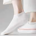 14 Pairs Thin Womens Ankle Socks, Running Low Cut Short Athletic Pack of Socks for Men (5-9, 5 Black+5 White+4 Grey)