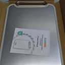 Stainless Steel Cutting Board for Kitchen, 2-in-1 Double-Sided Chopping Board, Food Grade Stainless Steel/PP, Easy to Clean, Large Size, Non-Slip, 1611