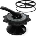 SPX0715BA3 Key Cover and Handle Assembly with O-Ring Compatible with Hayward 2-inch Multiport Valves and Filters SP0715, SP0716, S220T2, S210T93SFT