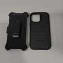 OtterBox iPhone 13 Pro (ONLY) Defender Series Case - Black, Rugged & Durable, with Port Protection, Includes Holster Clip Kickstand