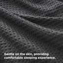 Bedsure Waffle Weave Duvet Cover Queen Size, Luxury, Soft & Breathable Comforter Cover for All Season, 3 Pieces Wrinkle-Resistant Zipper Bedding with 8 Corner Ties, Charcoal Grey