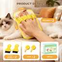 Pet Hair Removal Glovethe Magic Brush Electrostatic Pet Hair RemoverFurhero Gloves Mitt Dog Cat Grooming ToolFur Hero Reusable for Furniture Clothes Couch Cleaning 6PCS Box