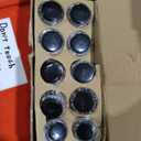 20PCS Push Button for Arcade Video Game Consele(10 White + 10 Black), 24mm × 16, 20mm × 4, Arcade DIY Parts