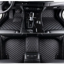 Custom Making Car Floor Mats Compatible with Audi BMW Mercedes-Benz Toyota Lexus Honda Infiniti Nissan Hyundai Kia All Models 2005-2023 (Black)