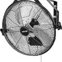 VEVOR 14 Inch Industrial Wall Mount Fan, High Velocity 2473 CFM Outdoor Fan with 3 Speeds, Waterproof IP44 Garage Wall with Aluminum Blades for Workshop, Warehouse, Greenhouse