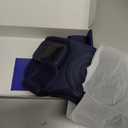 KingPavonini Cordless Knee Massager for Pain Relief, Newly 4 Motors Vibration, 5 Heat Levels, 6 Massage Modes, Knee Heating Pad for Knee Pain, Heated Knee Massager Brace, Gifts for Mom Dad (Blue 1.0)