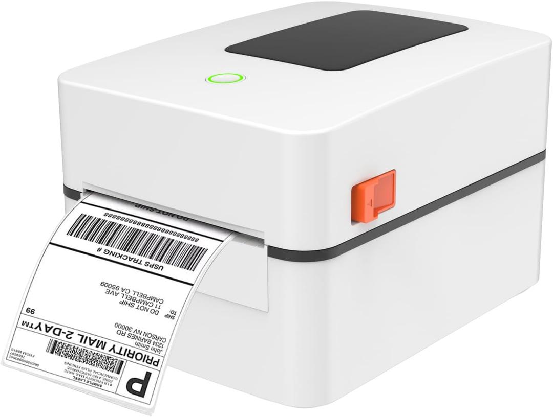 USB Shipping Label Printer, 4x6 Thermal Printer, Compatible with iPhone, Android, Windows, Mac, Amazon, Ebay, UPS, USPS, FedEx, Shopify (M4201)
