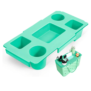 Top Cup Holder Tray Accessories for Bogg Bag X-Large, Waterproof EVA Drink & Phone Holder Fit for Stanley Cup - Organizer & Topper Tray for Bogg Bag (Green)