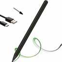 USI 2.0 Stylus Pen for Amazon Fire HD 10 (2023 Release)& Fire Max 11,with Tilt Support, Palm Rejection,4096 Pressure Sensitivity,Tail Eraser (Black)