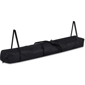 Tent Poles Bag Portable Long Storage for Party Tent with Handles Oxford Poles Carrying Bag for Storing Top Covers, Window Walls, Connectors and Poles, Black(83"x12"x8")