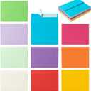 100 Pack A2 Colorful Invitation Envelopes Self-Adhesive for Wedding, Party Invitations, Greeting Cards, Announcements, Photos(4.37 x 5.75 Inches, Colorful)