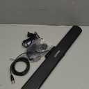 Philips Hover Amplified HD Digital TV Antenna, Long Range Smart TV Antenna, Easy Mount on Top of TV Design, Supports 4K 1080P HD VHF UHF, Signal Booster, Coax HDTV Cable/AC Adapter, SDV7219N/27