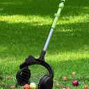 Nut Gatherer for Walnuts with 1.8-Gallon Capacity, No-Bend Emptying DesignAcorn Picker Upper Roller Suitable for 1.2"-3.6" Walnuts,Chestnuts, Fallen Apples & Tennis Balls(No Small Acorns) (Green)