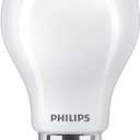 PHILIPS LED 60W A19 8-Pack Ultra Definition Daylight (5000K) 800 Lumen (8W = 60W) Dimmable Frosted Flicker-Free Light Bulbs