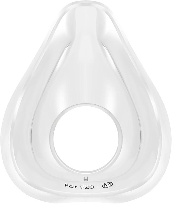 Full-Face Mask Cushion Replacement for AirFit F20 CPAP Users, WendyCare Supplied Medium Size (1)