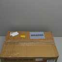 4" high 2-Piece Portable Automotive Curb Ramp, Heavy-Duty Plastic Threshold Ramp Track Interlocking Step Ramp Structure 6600 Lbs Load Capacity for Cars, Wheelchairs, Bikes, Motorcycles