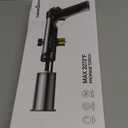 ThermoMaven Propane Torch with One-Touch Max Fire, Cooking Blow Torch Gun with a Safety Lock, Charcoal Lighter, Flame Thrower, Kitchen Food Torch Head for Grill, Sous Vide, BBQ (Tank Not Included) (Silver)