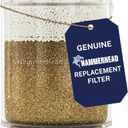 Replacement for HammerHead Showers® Head Filter, High Output KDF Shower Filter, Targets Chlorine and Heavy Metals, 1 Pack