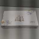 Gold Candlestick Holders Set of 6, Weighted, Metal Taper Candle Stick Holders, Vintage Christmas Brass Home Decor for Table, Mantel, Room Decorations Housewarming Gift Gold-6