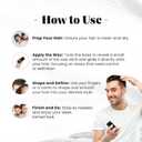 Herbishh Hair Wax Stick For Women & Men 2.7 OZ - Nourish & Styling Slick Wax Stick for Hair Smoothing, Flyaway, Controls Frizzy Hair, Perfect for Hairline and Nape Area, Wax Stick for Hair Fly Away