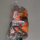 DomeStar Thanksgiving Mini Pumpkins, 8 Assorted Fake Pumpkins and Grounds 30 Maple Leaves 10 Acorns 2 Pine Cones Bowl Filler Fall Garland Wreath DIY Crafts for Harvest Table Centerpieces (Multicolour)