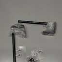 2 Pack Black Hat Racks for Baseball Caps, Stainless Steel Hat Organizer for Baseball Cap, Hat Holder Storage Organizer, Hat Hanger Strong Adhesive/Wall Drilled for Door, Bedroom, Closet(8.26 in)