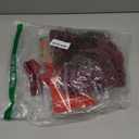 30 Pcs Velvet Ribbon Bows 5" x 4" Pre Tied Christmas Velvet Bows with Twist Tie for Gift Packaging Christmas Tree Wreaths Door Windows Wedding Party Decoration(Burgundy)