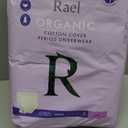 Rael Disposable Underwear for Women, Organic Cotton Cover - Postpartum Essentials, Leak Locker, Unscented, Maximum Coverage (Size L-XL, 20 Count)