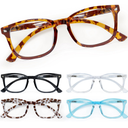 CCVOO Reading Glasses for Women/Men, Eyeglasses, Blue Light Readers for Women/Men, Computer Eye Glasses, Cheaters,+4.5